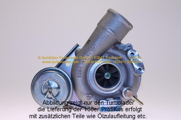 Schlütter Turbolader 166-04080 - Турбина, компрессор autodnr.net