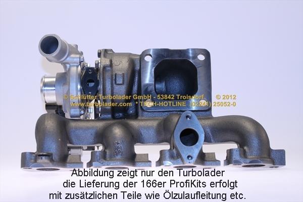 Schlütter Turbolader PRO-05075 - Компресор, наддув autocars.com.ua