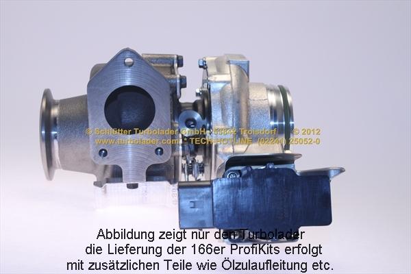 Schlütter Turbolader PRO-05225 - Компресор, наддув autocars.com.ua