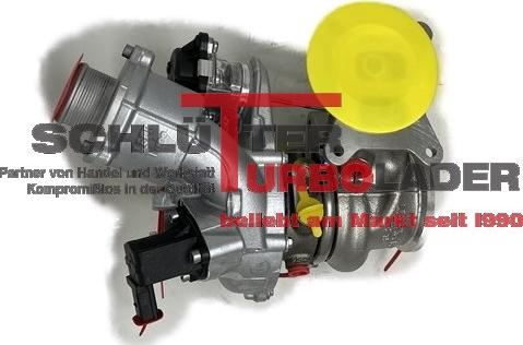 Schlütter Turbolader 166-06720 - Компресор, наддув autocars.com.ua