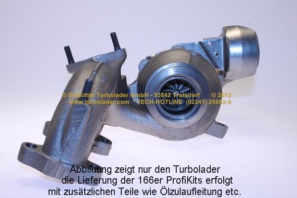Schlütter Turbolader 166-07030 - Турбина, компрессор autodnr.net