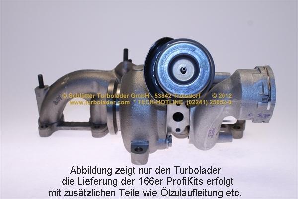 Schlütter Turbolader 166-07030EOL - Компресор, наддув autocars.com.ua