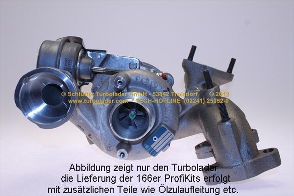 Schlütter Turbolader 166-07030EOL - Компресор, наддув autocars.com.ua