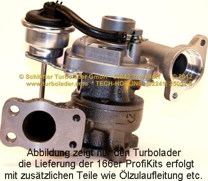 Schlütter Turbolader PRO-07040 - Турбина, компрессор autodnr.net