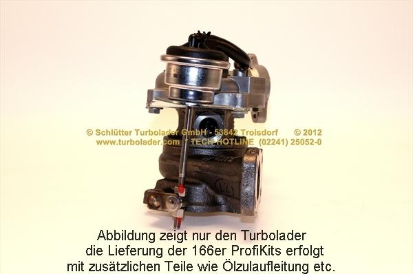 Schlütter Turbolader PRO-07040 - Компресор, наддув autocars.com.ua