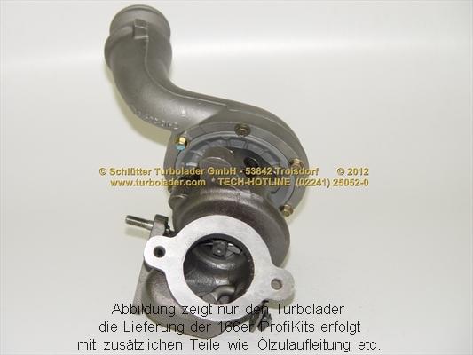 Schlütter Turbolader PRO-09070 - Турбина, компрессор autodnr.net