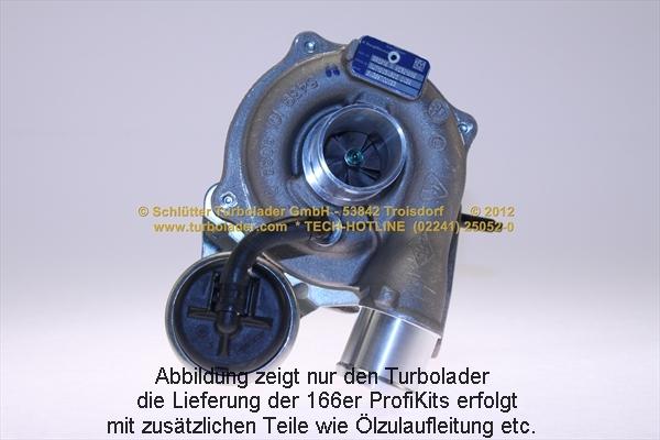 Schlütter Turbolader 166-09220 - Турбина, компрессор autodnr.net