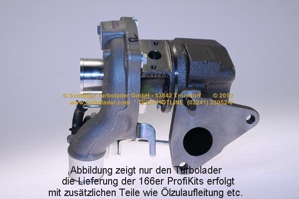 Schlütter Turbolader 166-09210 - Компресор, наддув autocars.com.ua