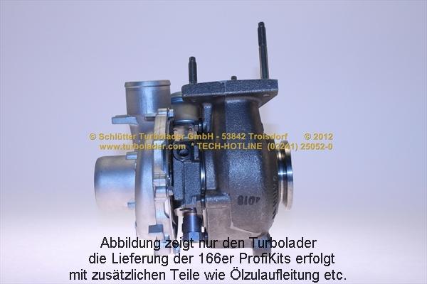 Schlütter Turbolader 166-09230EOL - Компресор, наддув autocars.com.ua