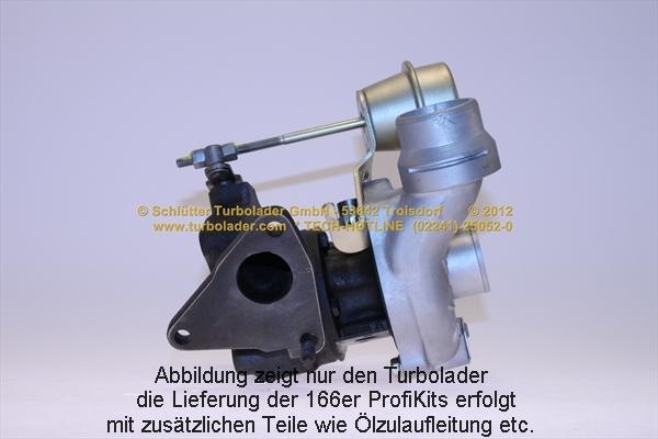 Schlütter Turbolader 166-09255 - Компресор, наддув autocars.com.ua