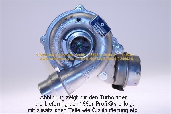 Schlütter Turbolader 166-09265 - Турбина, компрессор autodnr.net