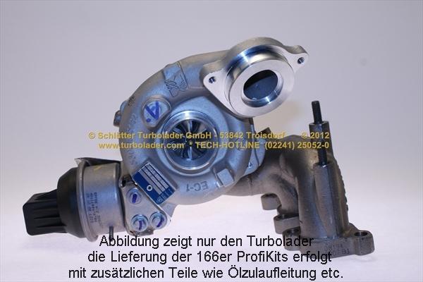 Schlütter Turbolader 166-09340EOL - Компресор, наддув autocars.com.ua