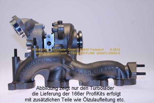 Schlütter Turbolader 166-09345 - Компресор, наддув autocars.com.ua
