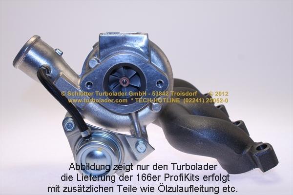 Schlütter Turbolader 166-09375 - Компресор, наддув autocars.com.ua