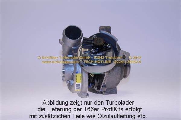 Schlütter Turbolader 166-09470 - Компресор, наддув autocars.com.ua