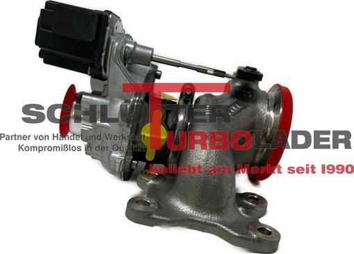 Schlütter Turbolader 172-00258 - Турбина, компрессор autodnr.net