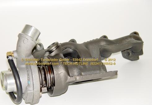 Schlütter Turbolader 172-00280_RB - Компресор, наддув autocars.com.ua