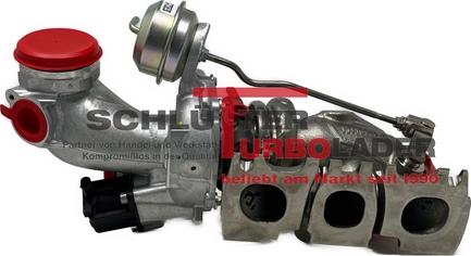 Schlütter Turbolader 172-00641 - Компресор, наддув autocars.com.ua