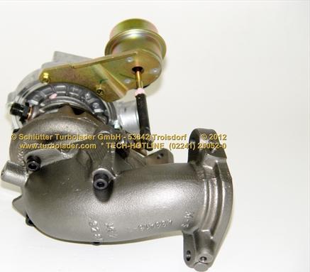 Schlütter Turbolader 172-00670_RB - Компресор, наддув autocars.com.ua