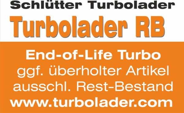 Schlütter Turbolader 186-09520_RB - Турбина, компрессор autodnr.net