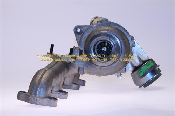 Schlütter Turbolader 172-08270EOL - Компресор, наддув autocars.com.ua