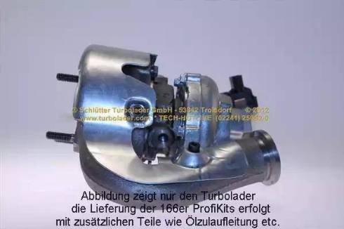 Schlütter Turbolader PRO-01580 - Компресор, наддув autocars.com.ua