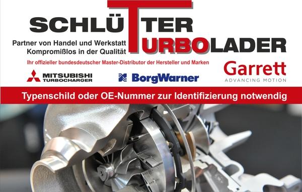 Schlütter Turbolader Siehe Typenschild Turb - Компресор, наддув autocars.com.ua
