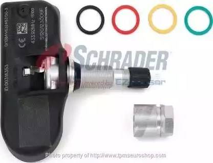 Schrader 4036 - Датчик частоти обертання колеса, контроль тиску в шинах autocars.com.ua