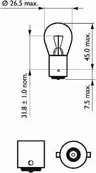 SCT-MANNOL 202075 - Лампа розжарювання, додатковий ліхтар сигналу гальмування autocars.com.ua
