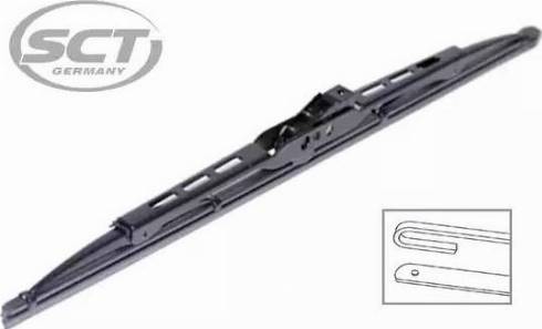 SCT-MANNOL 9483 REAR WIPER - Щітка склоочисника autocars.com.ua