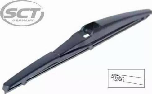 SCT-MANNOL 9493 REAR WIPER - Щітка склоочисника autocars.com.ua