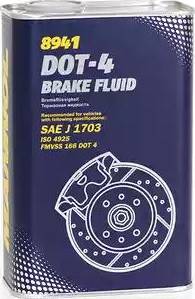 SCT-MANNOL Brake Fluid DOT-4 - Тормозная жидкость autodnr.net