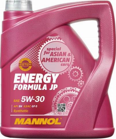 SCT-MANNOL Energy Formula JP 5W30 - Моторне масло autocars.com.ua