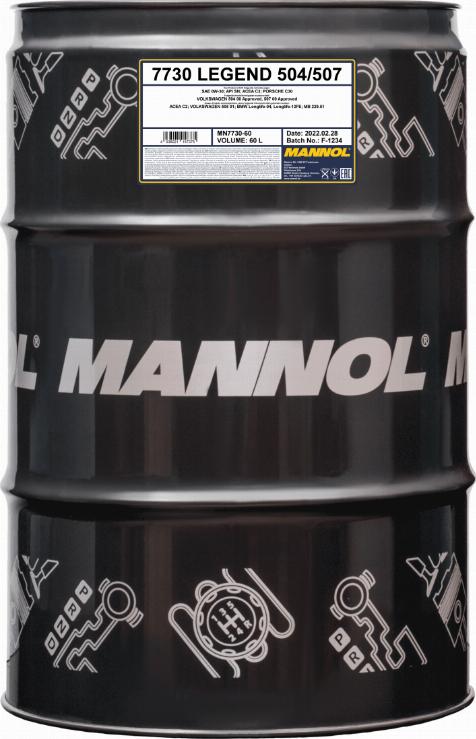 SCT-MANNOL MN7730-60 - Моторне масло autocars.com.ua