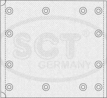 SCT-MANNOL SN 19384 - Комплект гальмівних черевиків, барабанні гальма autocars.com.ua