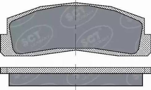 SCT-MANNOL SP 179 PR - Тормозные колодки, дисковые, комплект autodnr.net