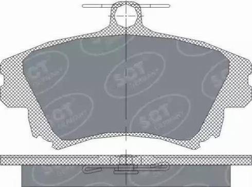 SCT-MANNOL SP 240 PR - Гальмівні колодки, дискові гальма autocars.com.ua