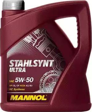 SCT-MANNOL Stahlsynt Ultra 5W-50 - Моторне масло autocars.com.ua