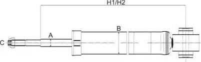 SCT-MANNOL Z 1225 - Амортизатор autocars.com.ua