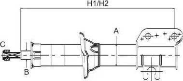 SCT-MANNOL Z 3110R - Амортизатор avtokuzovplus.com.ua