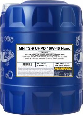 SCT-MANNOL MN7109 - Моторное масло avtokuzovplus.com.ua