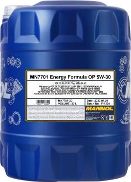 SCT-MANNOL MN7701-20 - Моторное масло autodnr.net