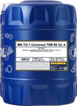 SCT-MANNOL MN8111 - Трансмиссионное масло avtokuzovplus.com.ua