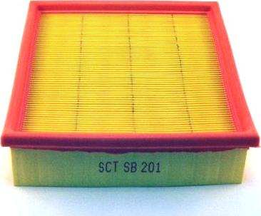 SCT-MANNOL SB201C - Воздушный фильтр LADA PRIORA-NIVA II-NIVA- 4X4-KALINA-GRANTA-110-111-112 с металлической сеткой autodnr.net