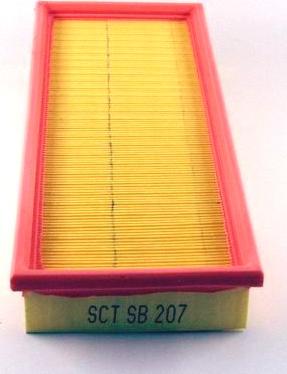 SCT-MANNOL SB 207 - Воздушный фильтр autodnr.net