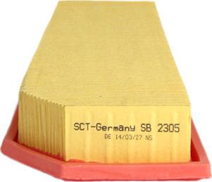 SCT-MANNOL SB 2305 - Воздушный фильтр MERCEDES-BENZ W204-W-S212-R172 09- autodnr.net