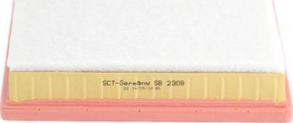 SCT-MANNOL SB 2308 - Воздушный фильтр OPEL INSIGNIA 08- autodnr.net