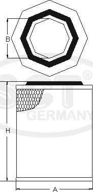 SCT-MANNOL SB 3296 KIT - Повітряний фільтр autocars.com.ua