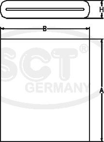 SCT-MANNOL SB 649 - Воздушный фильтр autodnr.net