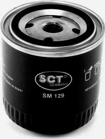 SCT-MANNOL SM 129 - Масляный фильтр NISSAN PATHFINDER-X-TRAIL DCI autodnr.net